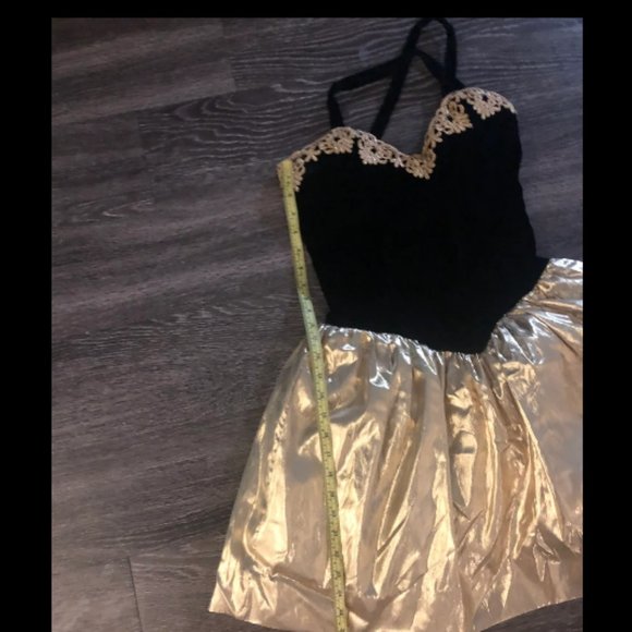 Vintage 80s Gunne Sax Baroque Balletcore Dress - Picture 4 of 8